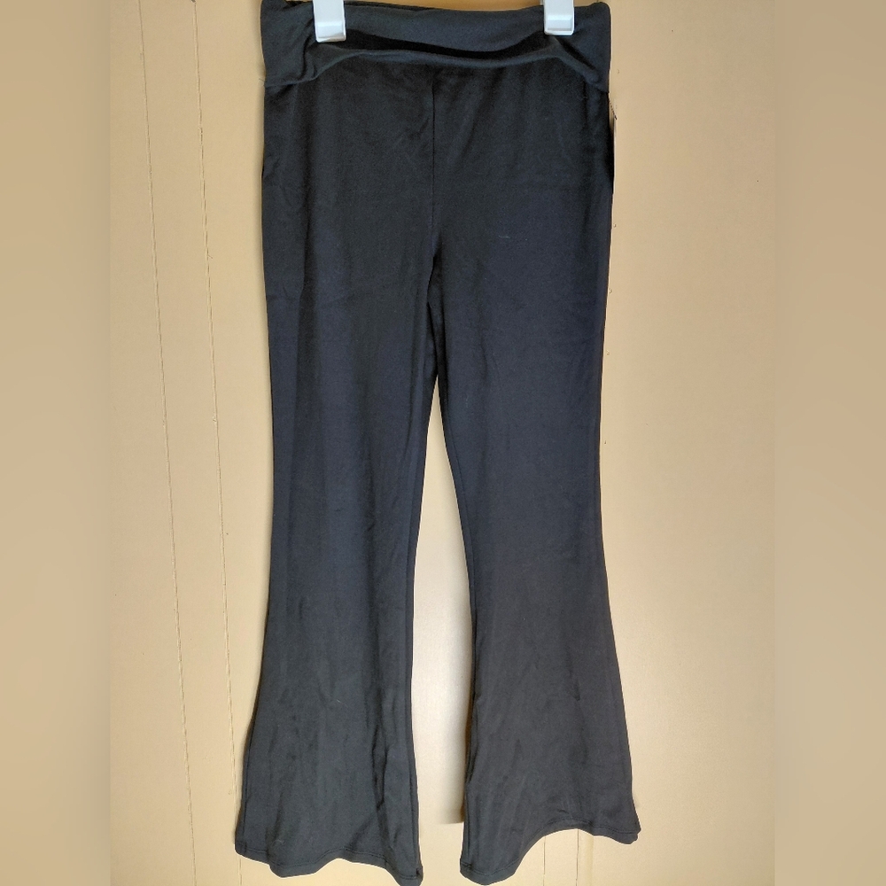 Art Class Girls XL 14 Black Flare Legging Nwt